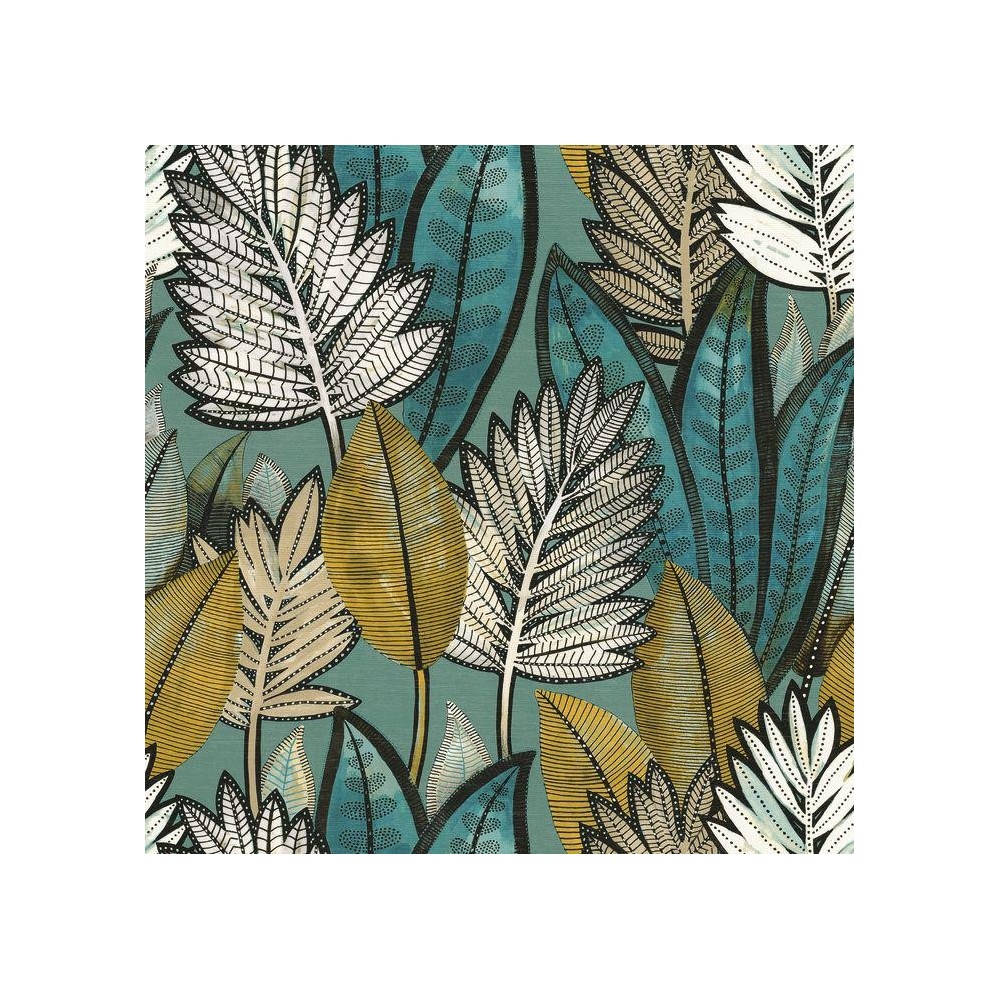 PAPEL PINTADO CASAMANCE AVENTURA SABAL AMA/AZ