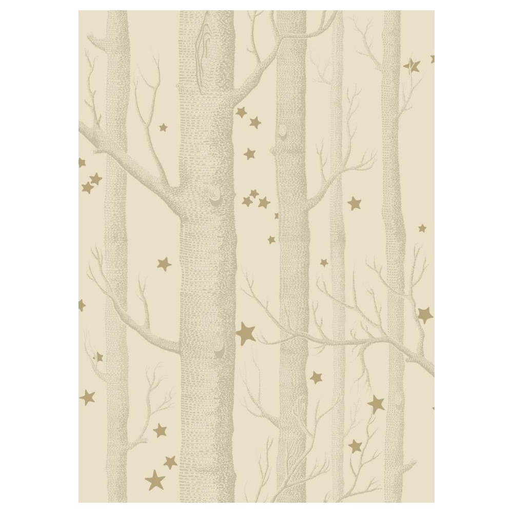 PAPEL PINTADO COLE & SON WHIMSICAL WOODS & STARS D
