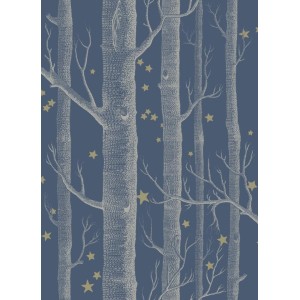 PAPEL PINTADO COLE & SON WHIMSICAL WOODS & STARS A