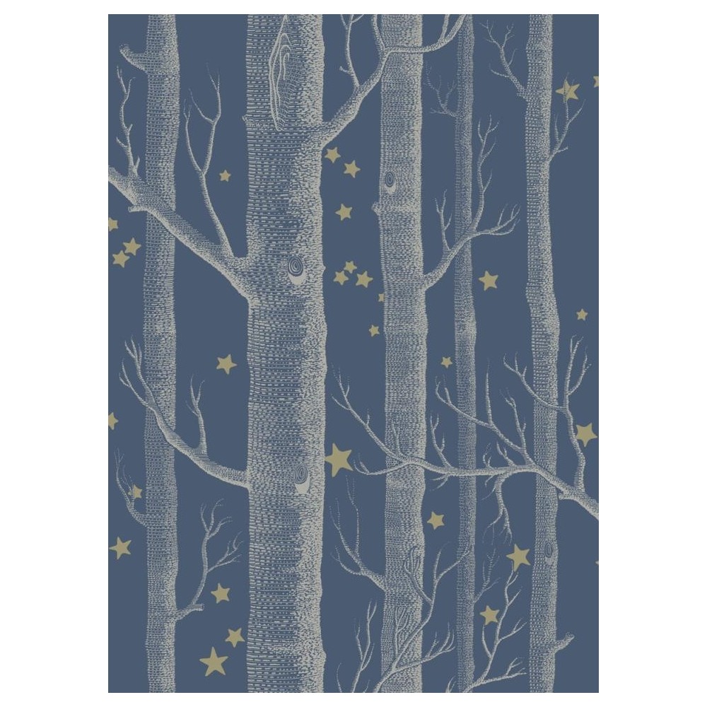 PAPEL PINTADO COLE & SON WHIMSICAL WOODS & STARS A