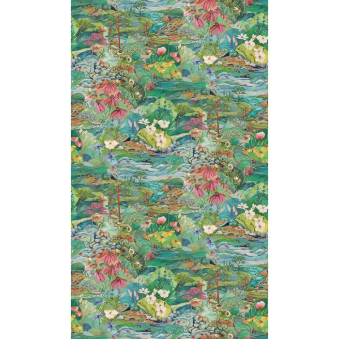 MURAL OSBORNE & LITTLE LAMORRAN TREBAH EMERALD