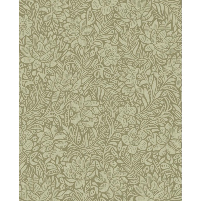 PAPEL PINTADO EIJFFINGER POSY VERDE PIST