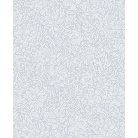 PAPEL PINTADO EIJFFINGER POSY  MALVA/BL