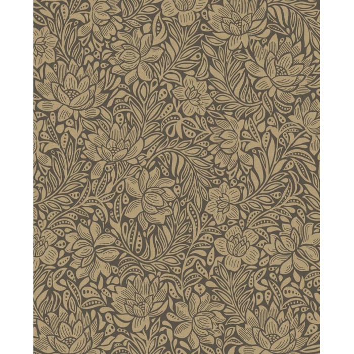 PAPEL PINTADO EIJFFINGER POSY MOKA/BEIG