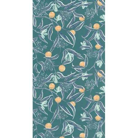 PAPEL PINTADO CASELIO DANAE EURYDICE AZ/OCRE