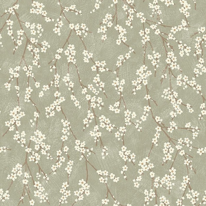 PAPEL PINTADO BORAS TAPETER ESSENS ALICE VER/BL