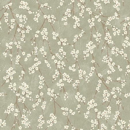 PAPEL PINTADO BORAS TAPETER ESSENS ALICE VER/BL