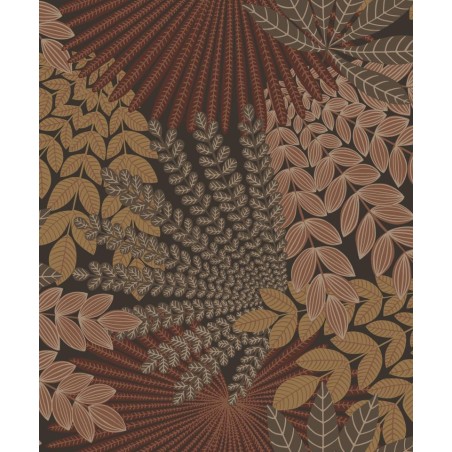 PAPEL PINTADO BORAS TREASURED VELVET LEAVES MAR