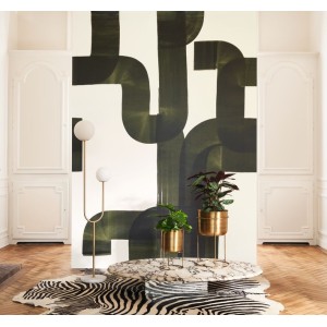 MURAL CASADECO ICONIC ABSTRACT L VER/BL