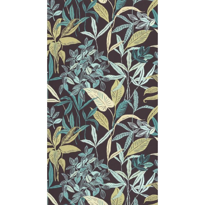 PAPEL PINTADO CASELIO GREEN & CO SANTIAGO VER/NEG