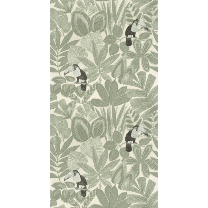 PAPEL PINTADO CASELIO GREEN & CO RIO OLIVO