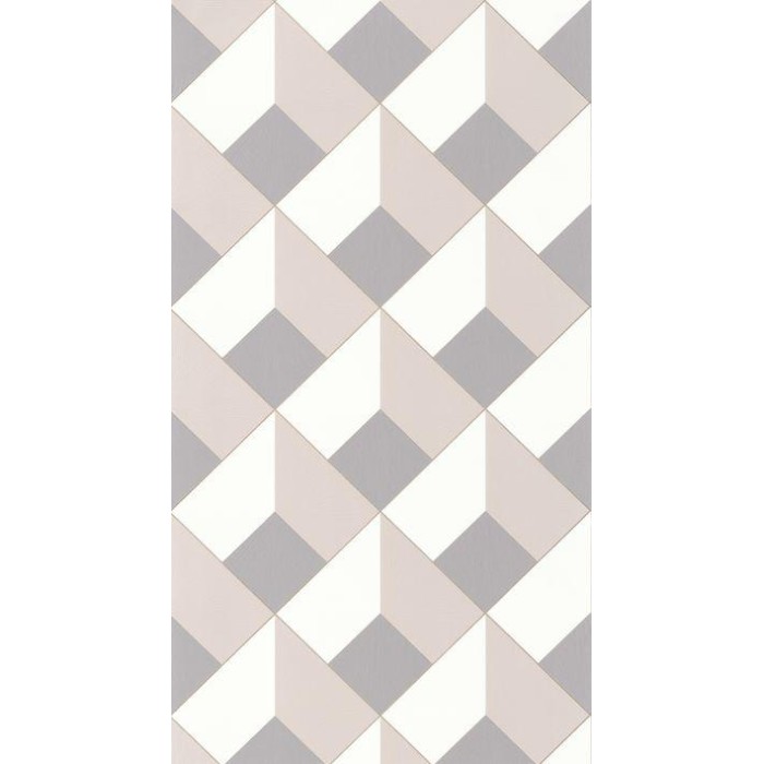 PAPEL PINTADO CASADECO PERCEPTION LOSANGE GR/BL