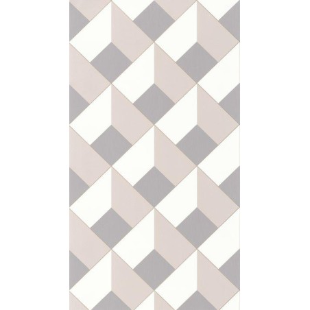 PAPEL PINTADO CASADECO PERCEPTION LOSANGE GR/BL