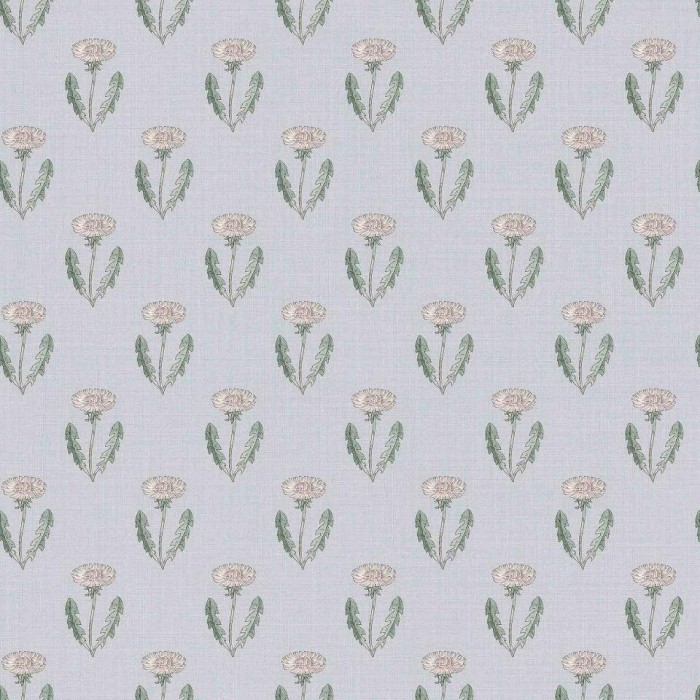 PAPEL PINTADO TRES TINTAS HUSET MASKROSEN SOFT BLU