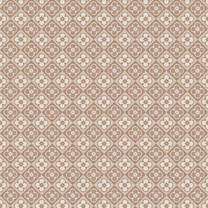 PAPEL PINTADO TRES TINTAS HUSET LYCKAN COPPER TEJA