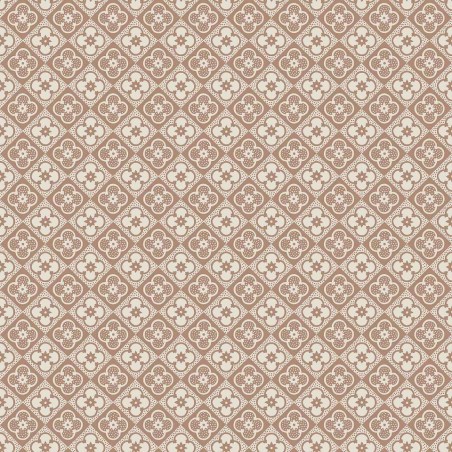 PAPEL PINTADO TRES TINTAS HUSET LYCKAN COPPER TEJA