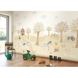 MURAL CASADECO ONCE THE FARM ADVENTURES FULL M