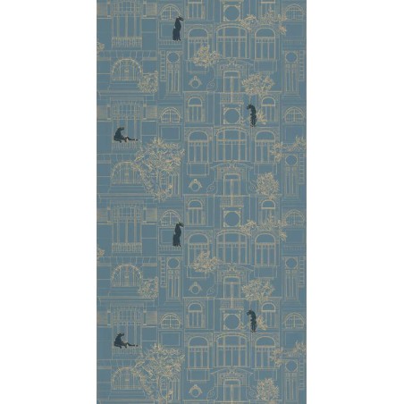 PAPEL PINTADO CASELIO GOLDEN AGE JAMES AZ/DOR