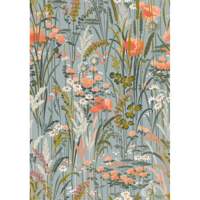 PAPEL PINTADO COORDONNE LUR PRADERA AQUA