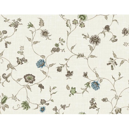 PAPEL PINTADO LA MAISON FRENCH COUNTRY 33 VER/AZ