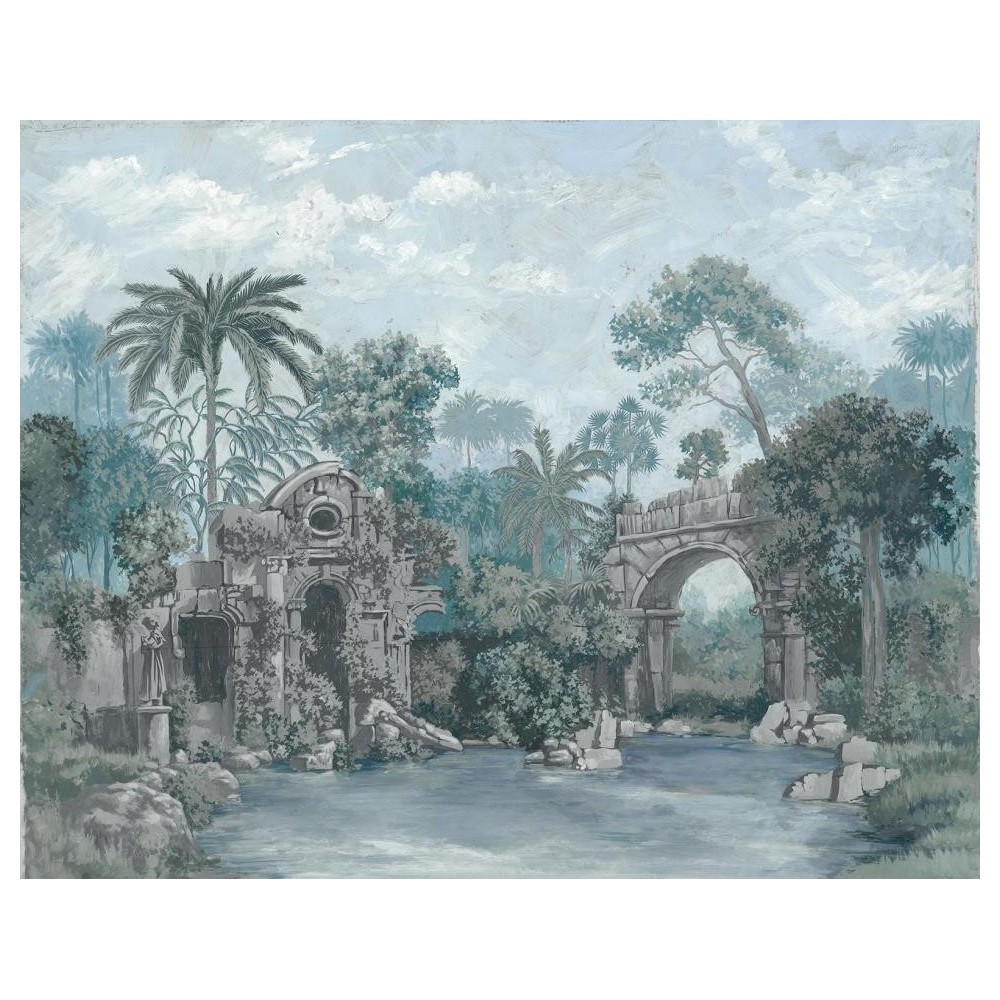 MURAL COORDONNE METAMORP COLONIAL N AZUL