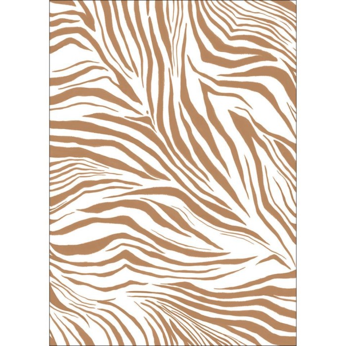 MURAL CASELIO STAY WILD ZEBRA M BEIG/BL