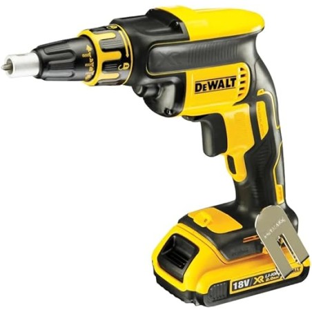 ATORNILLADOR PANEL YESO DEWALT XR 18V CON 2 BATER 
