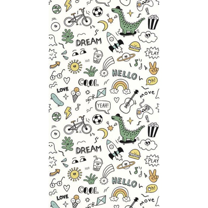 PAPEL PINTADO CASELIO LES MINIS MONDE BANDE MULTI