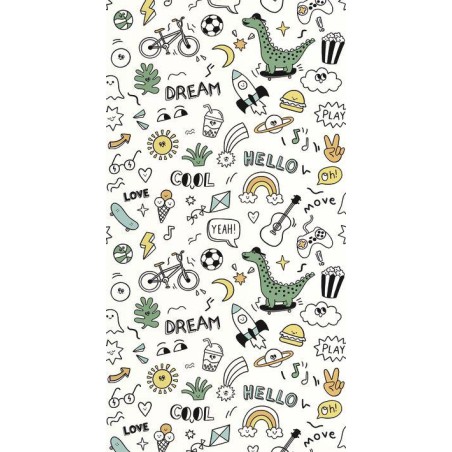 PAPEL PINTADO CASELIO LES MINIS MONDE BANDE MULTI