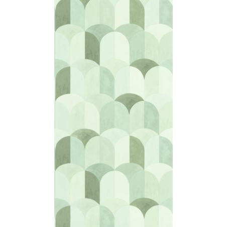 PAPEL PINTADO CASELIO AZUR BANDOL VERDE MANZANA