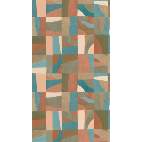 PAPEL PINTADO CASELIO AZUR AIX MULTICOLOR