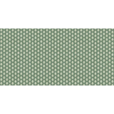 PAPEL PINTADO COORDONNE VICTORIAN CLOVER EMERALD