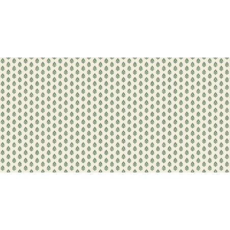 PAPEL PINTADO COORDONNE VICTORIAN CLOVER GREEN 