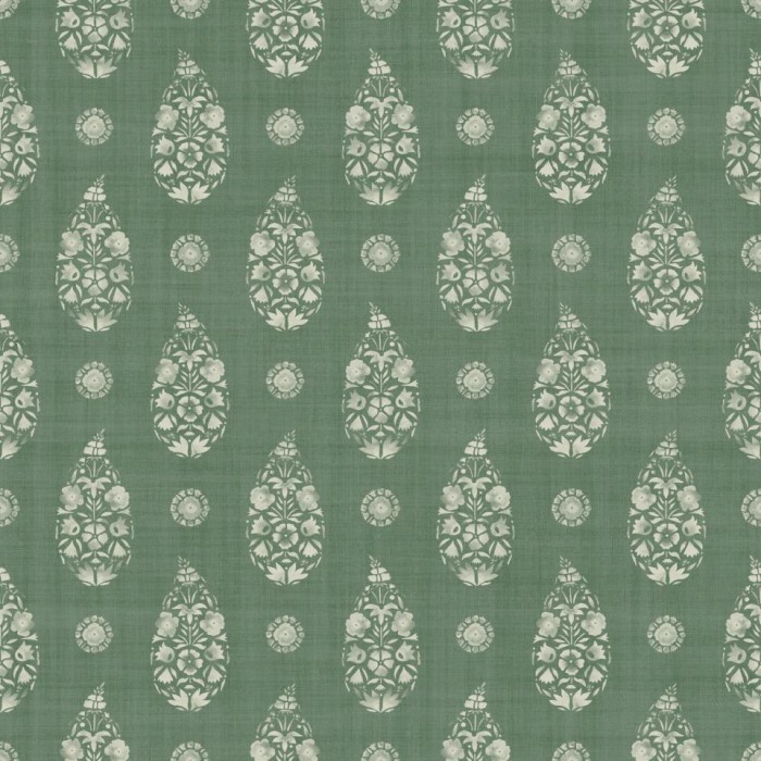 PAPEL PINTADO COORDONNE VICTORIAN PAISLEY EMERALD