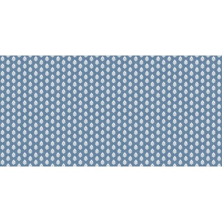 PAPEL PINTADO COORDONNE VICTORIAN CLOVER COBALT