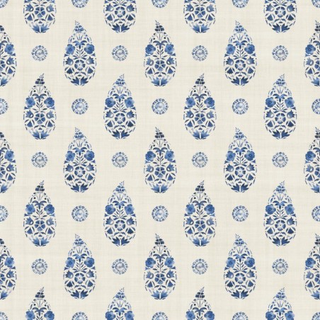 PAPEL PINTADO COORDONNE VICTORIAN PAISLEY BLUE