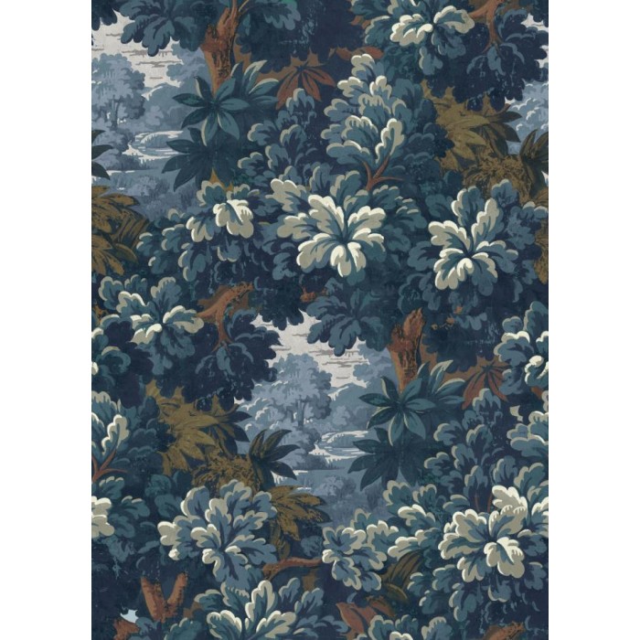 PAPEL PINTADO COORDONNE VICTORIAN VERUDRE 16TH BLU