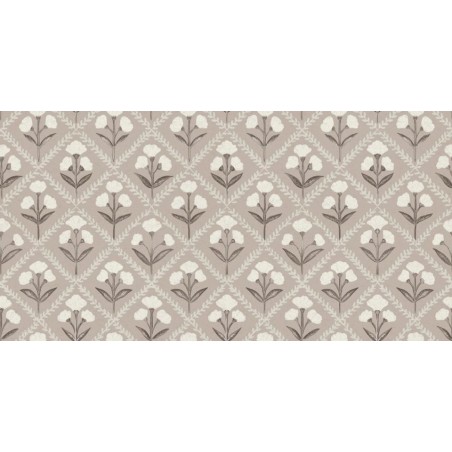 PAPEL PINTADO COORDONNE VICTORIAN POPPY TAUPE