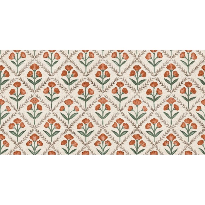 PAPEL PINTADO COORDONNE VICTORIAN POPPY CLAY