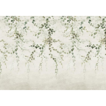 MURAL COORDONNE VICTORIAN VINE SHADOW GREEN