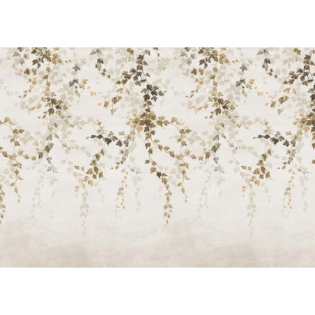MURAL COORDONNE VICTORIAN VINE SHADOW CURRY