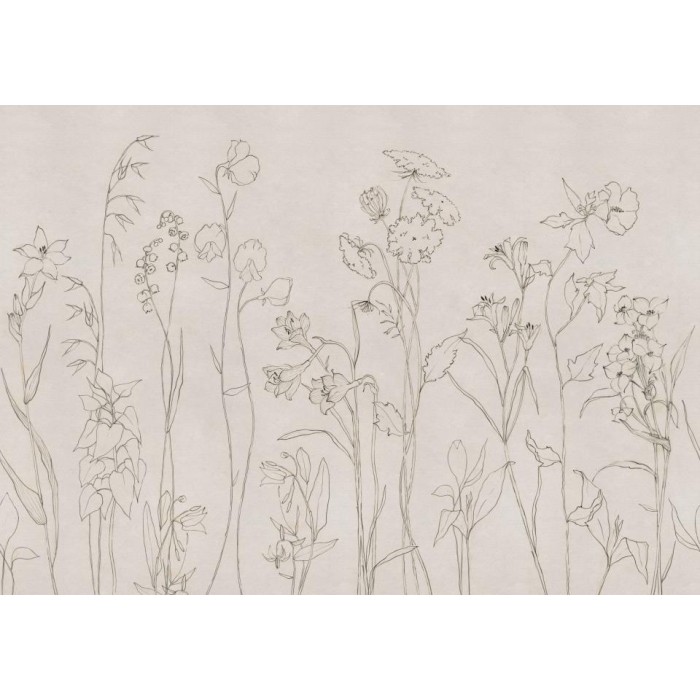 MURAL COORDONNE VICTORIAN COUNTRYSIDE INK