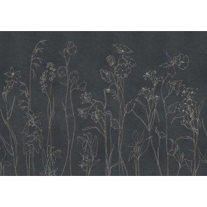 MURAL COORDONNE VICTORIAN COUNTRYSIDE BLACK