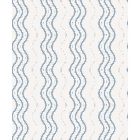 PAPEL PINTADO SANDBERG TIDLOSA BEN LIGHT BLUE