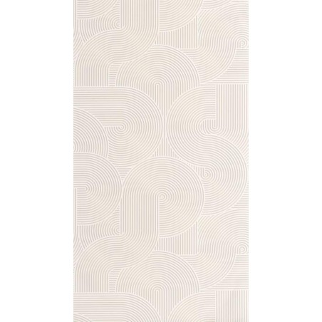 PAPEL PINTADO CASELIO GRAPHIC CIRCLE BL/BEIG