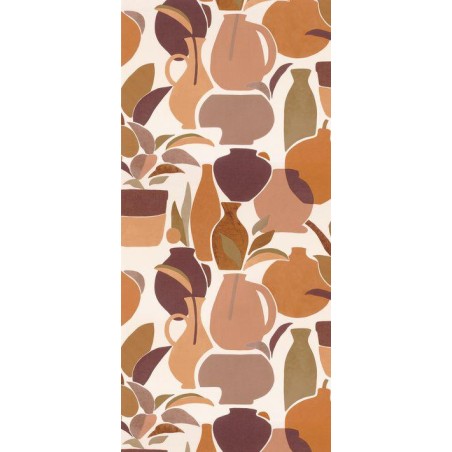 PAPEL PINTADO CASAMANCE TERRA ROSA VALLAURIS BU/SA