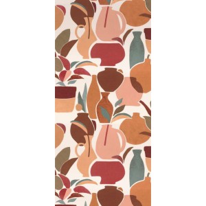 PAPEL PINTADO CASAMANCE TERRA ROSA VALLAURIS FUSCI