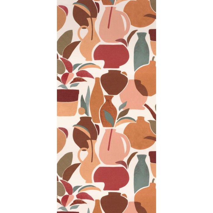 PAPEL PINTADO CASAMANCE TERRA ROSA VALLAURIS FUSCI