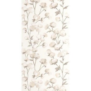 PAPEL PINTADO CASADECO SOLIFLORE COTTON FLOWER BLA