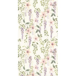 PAPEL PINTADO CASADECO SOLIFLORE WISTERIA VER/MORA